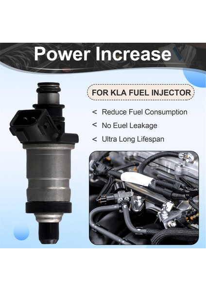 4pcs 06164-P5M-000 Honda Prelude 2.2l Için Yeni Yakıt Enjektör Nozul (1997-2001) (Yurt Dışından) fırsatları