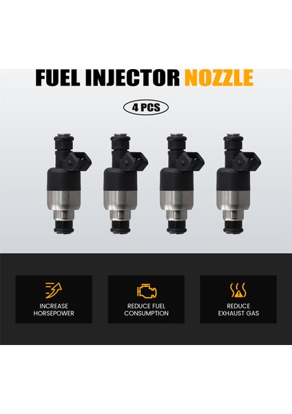 4pcs 17122106 Chevrolet S10 Cavalier Sonoma Pontiac Sunfire Için Yeni Yakıt Enjektör Nozul (Yurt Dışından) indirimleri