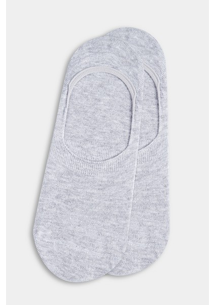 Erkek Bambu Suba Babet Gri Çorap CRBABET23Y106_D55-1