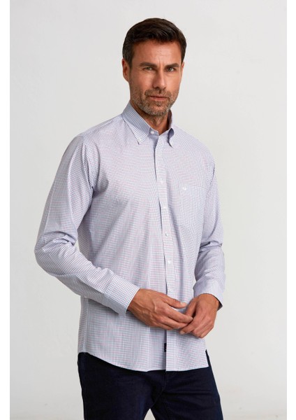 Regular Fit Turkuaz Basic Erkek Gömlek GM23K232036_D31