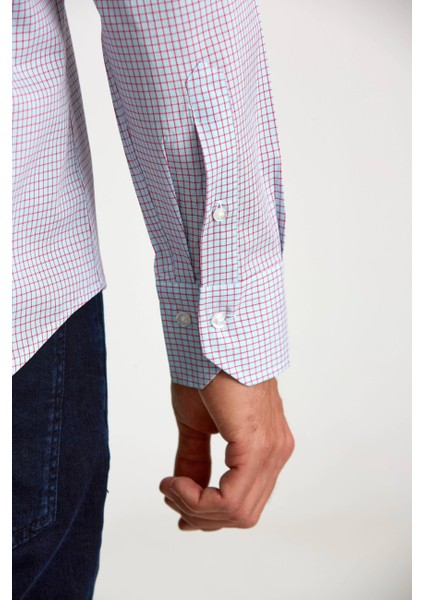 Regular Fit Turkuaz Basic Erkek Gömlek GM23K232036_D31 modelleri