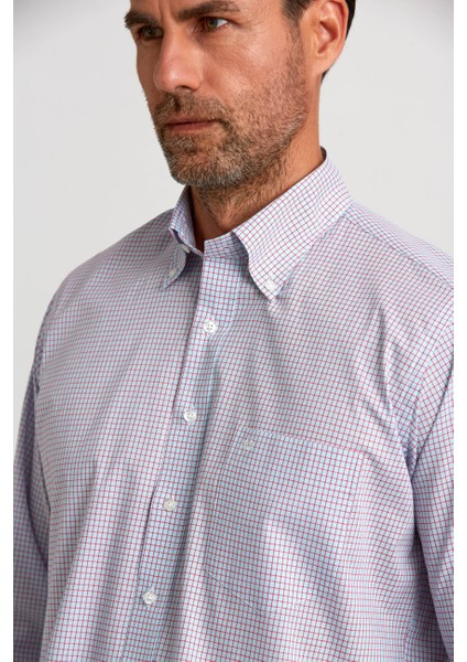 Regular Fit Turkuaz Basic Erkek Gömlek GM23K232036_D31 fırsatları