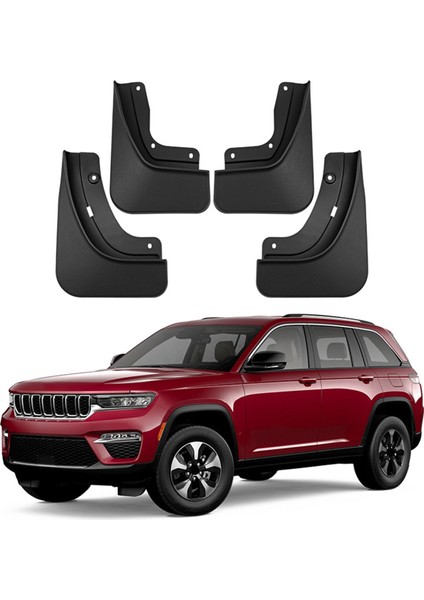 4pcs Araba Çamurlu Çamur Fleps Jeep Grand Cherokee Için Cemaat Çamur Koruyucusu Çamurluk 2022-2023 Araba Aksesuarları (Yurt Dışından) indirimleri