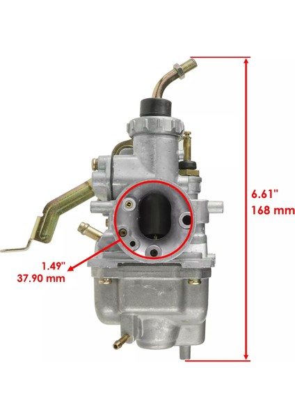 13200-08G01 13200-08G00 Suzuki Için Karbüratör DR-Z125 2003-2013 DR-Z125L 2004-2024 (Yurt Dışından) modelleri