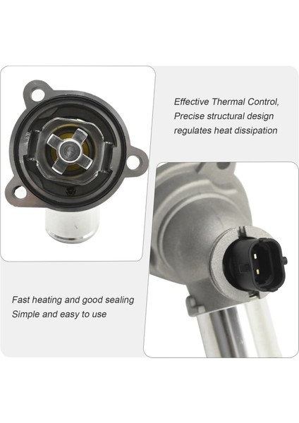 5pcs Araba Motor Soğutucu Termostat Montajı 25199831 Chevrolet Spark 2013-2015 Için (Yurt Dışından) indirimleri