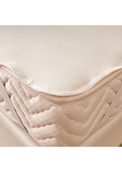Soft Sane Basic Çift Kişilik Sıvı Geçirmez Lastikli Alez - Beyaz - 160X200 cm fiyatları