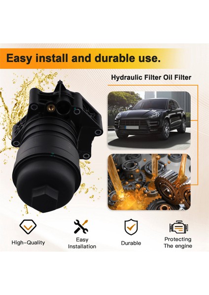 Porsche Için Yağ Filtresi Cayenne Panamera Macan Petrol Grid Base PAB115401 9A711540100 9A711540105 9A711540110 06M115401E (Yurt Dışından) fırsatları