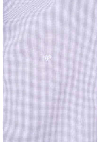 Regular Fit Lila İtalyan Yaka Klasik Erkek Gömlek GM23K232025_D44 modelleri