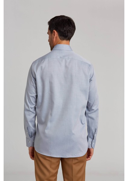 Regular Fit Klasik Antrasit Gri Erkek Gömlek GM23K232047_D55 fiyatları