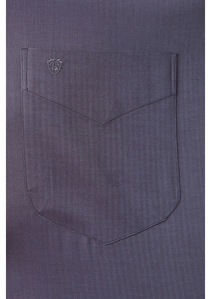 Regular Fit Klasik Füme Erkek Gömlek GM23K232047_D57 modelleri