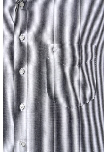 Regular Fit Klasik Siyah Erkek Gömlek GM23K232013_D99 modelleri