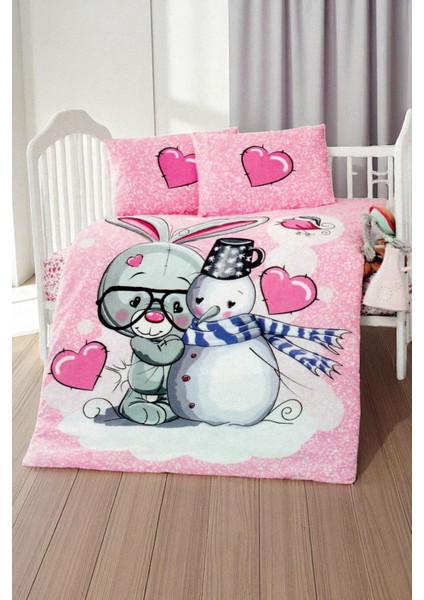 Bebek Nevresim Seti % 100 Pamuk