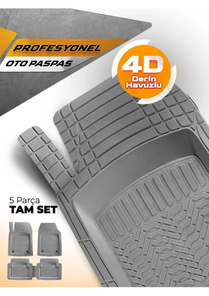 Pro - Bmw X3 ile Uyumlu Paspas Seti, Gri