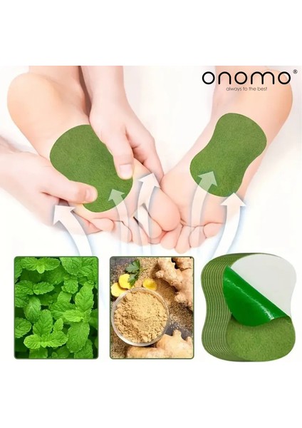 Health Bitkisel Akapuntur Ayak Bandı, Zencefil ve Nane Özlü, Yorgunluk ve Ağrı Giderici, 5 Adet fiyatları