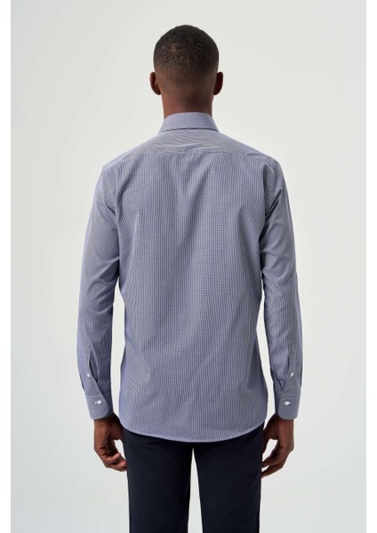 Regular Fit Lacivert Spor Basic Erkek Gömlek GM23K232037_D39 fiyatları