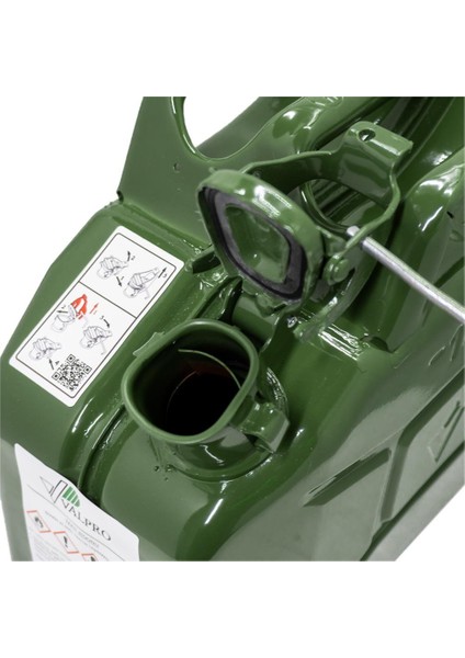 Valpro 803111110 Metal Yakıt Bidonu 10 Litre (1257.00.00)