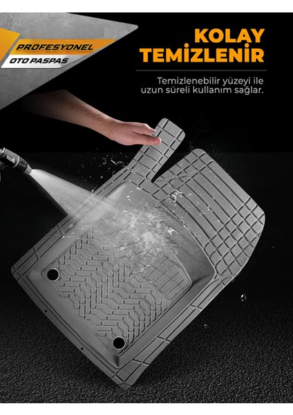 Pro - Ssangyong Actyon ile Uyumlu Paspas Seti, Gri modelleri