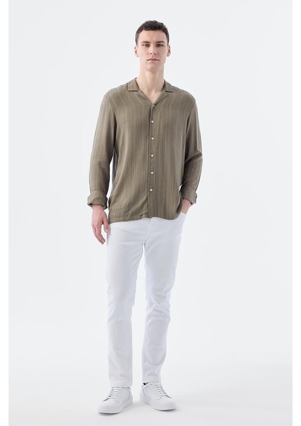 Beyaz Slim Fit 5 Cep Kot Pantolon fırsatları