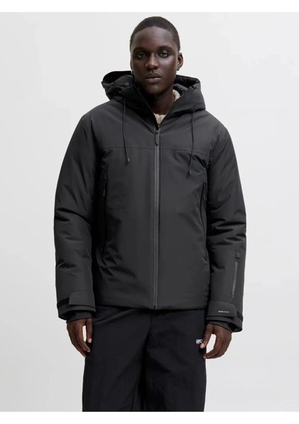 Jack&jones 12283166 Jcofusıon Technıcal Jacket Sn Black Erkek Mont fiyatları