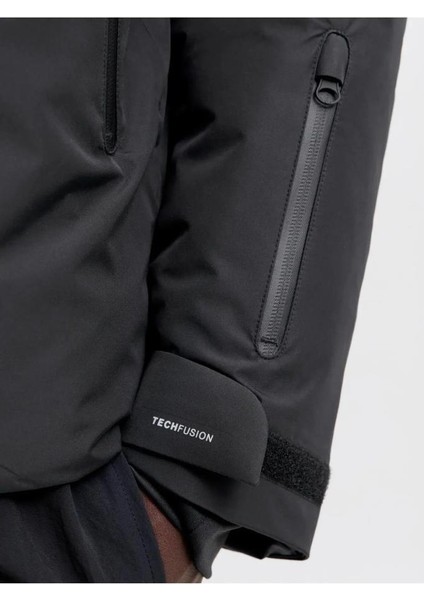 Jack&jones 12283166 Jcofusıon Technıcal Jacket Sn Black Erkek Mont fırsatları