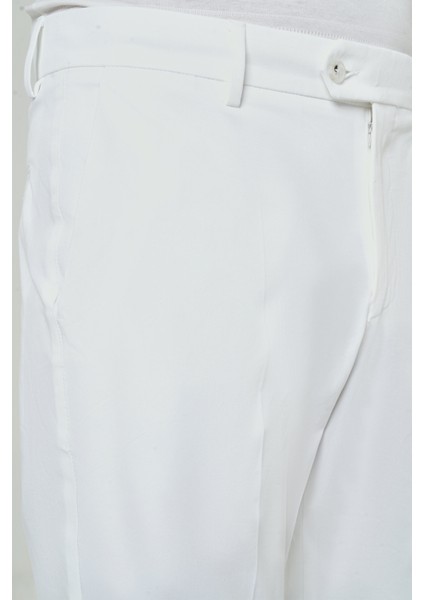 Beyaz Pamuk 4 Cepli Spor Erkek Pantolon PNS23Y23109_D01 fırsatları