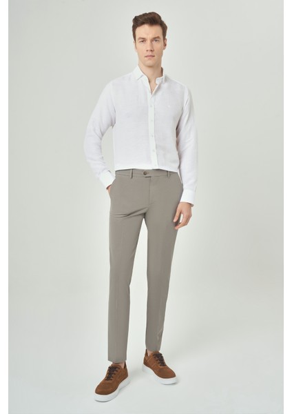 Haki Pamuk 4 Cepli Spor Erkek Pantolon PNS23Y23109_D49