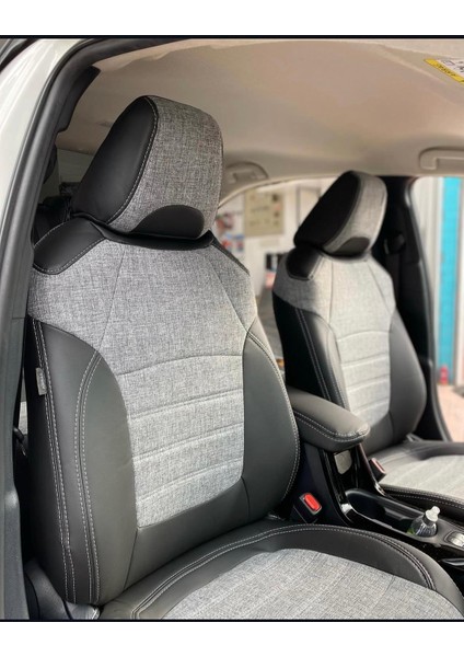Toyota Corolla 2018 Ve Sonrası Uyumlu -ÖZEL DİKİM- Oto Koltuk Kılıfı