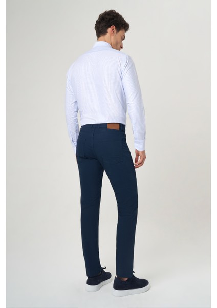 Lacivert Pamuk 5 Cepli Spor Erkek Pantolon PNS23Y23104_D39 fiyatları