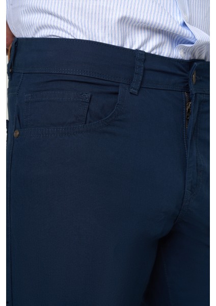 Lacivert Pamuk 5 Cepli Spor Erkek Pantolon PNS23Y23104_D39 fırsatları
