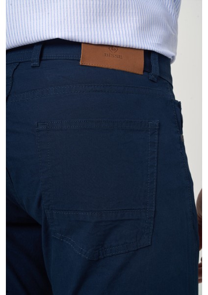 Lacivert Pamuk 5 Cepli Spor Erkek Pantolon PNS23Y23104_D39 indirimleri