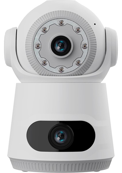 Akıllı Wi-Fi Güvenlik Kamerası | 2k 6mp | 360° Hareket Takibi | 9m Gece Görüşü | Çift Yönlü Ses | Sesli Alarm