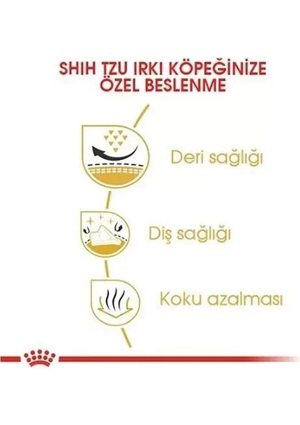 Royal Canin Shihtzu Adult Yetişkin Köpek Maması 1.5 kg modelleri