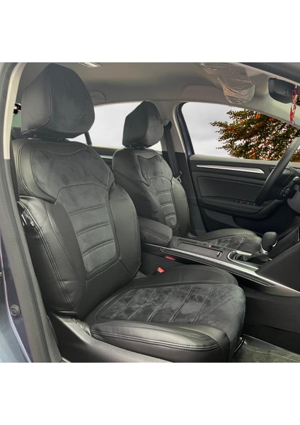Renault Megane Araca Özel Oto Koltuk Kılıfı - Taytüyü ve Deri
