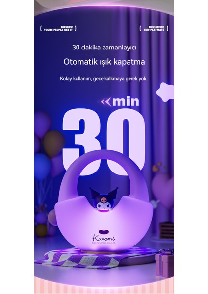 Çizgi Film Sevimli El Çantası Silikon Gece Lambası (Yurt Dışından) modelleri