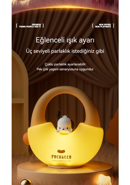 Çizgi Film Sevimli El Çantası Silikon Gece Lambası (Yurt Dışından) fırsatları