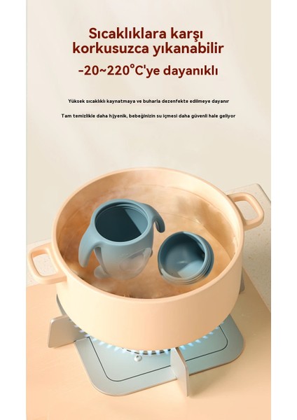 Çocuk Biberonu Silikon Düz Içme Süt-Su Bardağı (Yurt Dışından) indirimleri