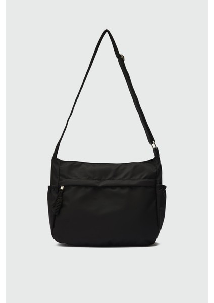 Amou Çok Cepli Çapraz Çanta Siyah