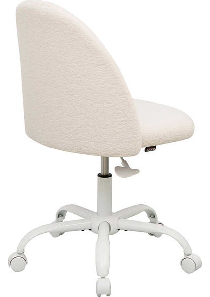 Curve Çalışma Sandalyesi - Beyaz 61X58,5X81,5-91 cm indirimleri