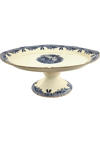 Lucky Art Margaret New Bone Ayakli Oval Sunum Standi 35CM