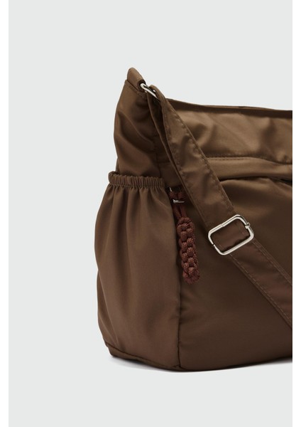 Amou Çok Cepli Çapraz Çanta Kahve indirimleri