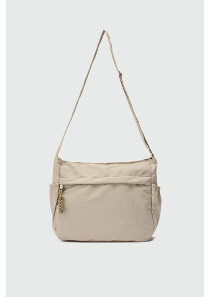 Amou Çok Cepli Çapraz Çanta Bej