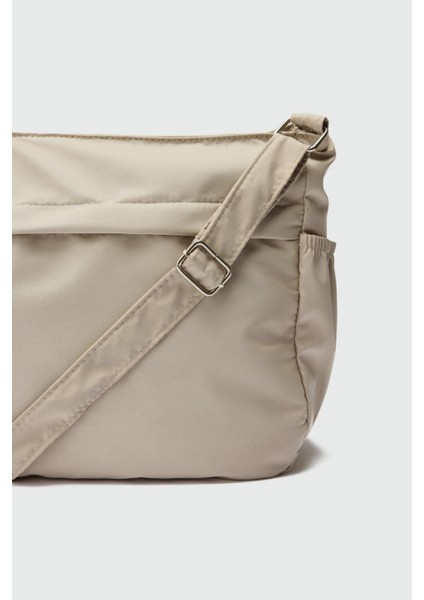 Amou Çok Cepli Çapraz Çanta Bej fırsatları