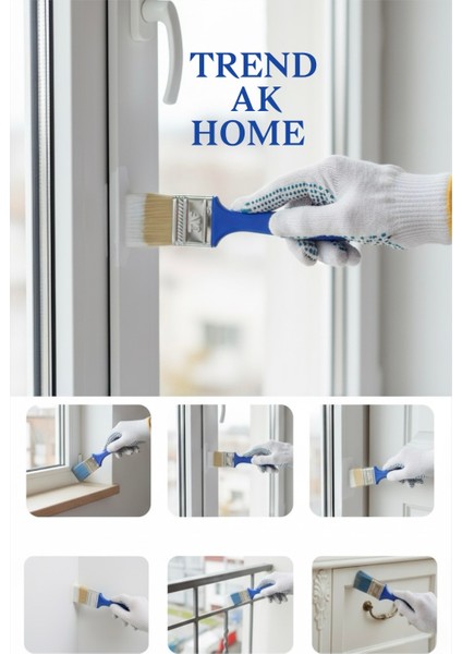 Lüks Kestirme Fırçası No:1.5 Boya Fırçası