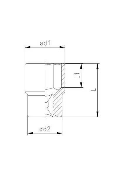 1119 Altı Köşe Lokma Anahtar 3/4'' 50 mm fiyatları