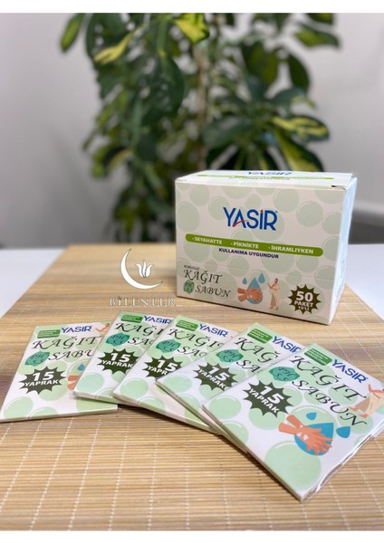 Kağıt Sabun 10 Adet
