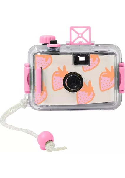 - Çocuk Çilek Desenli Sualtı Fotoğraf Makinası