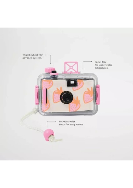 - Çocuk Çilek Desenli Sualtı Fotoğraf Makinası modelleri