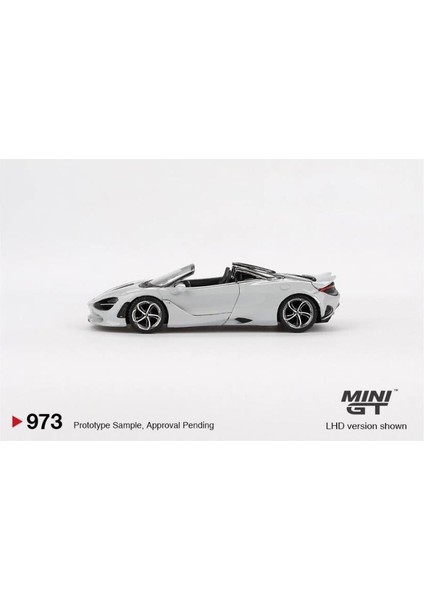 973 Mclaren 750S Spider Cirrus Grey 1/64 Model Araba fiyatları