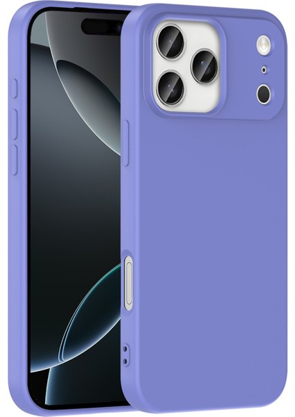 iPhone 17 Pro Kılıf Içi Kadife Dolgulu Kasayı Çizmeyen Sweetish Lansman Premium Kapak