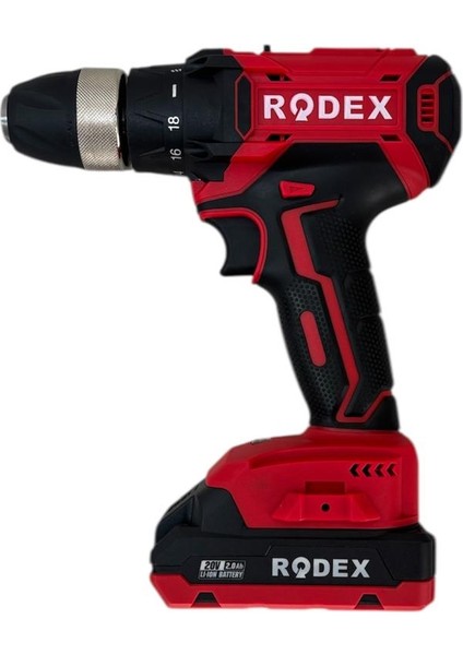 RDX3375 20V 2.0A Li-Ion AKÜLÜ VİDALAMA DELME SETİ KIRMIZI fiyatları
